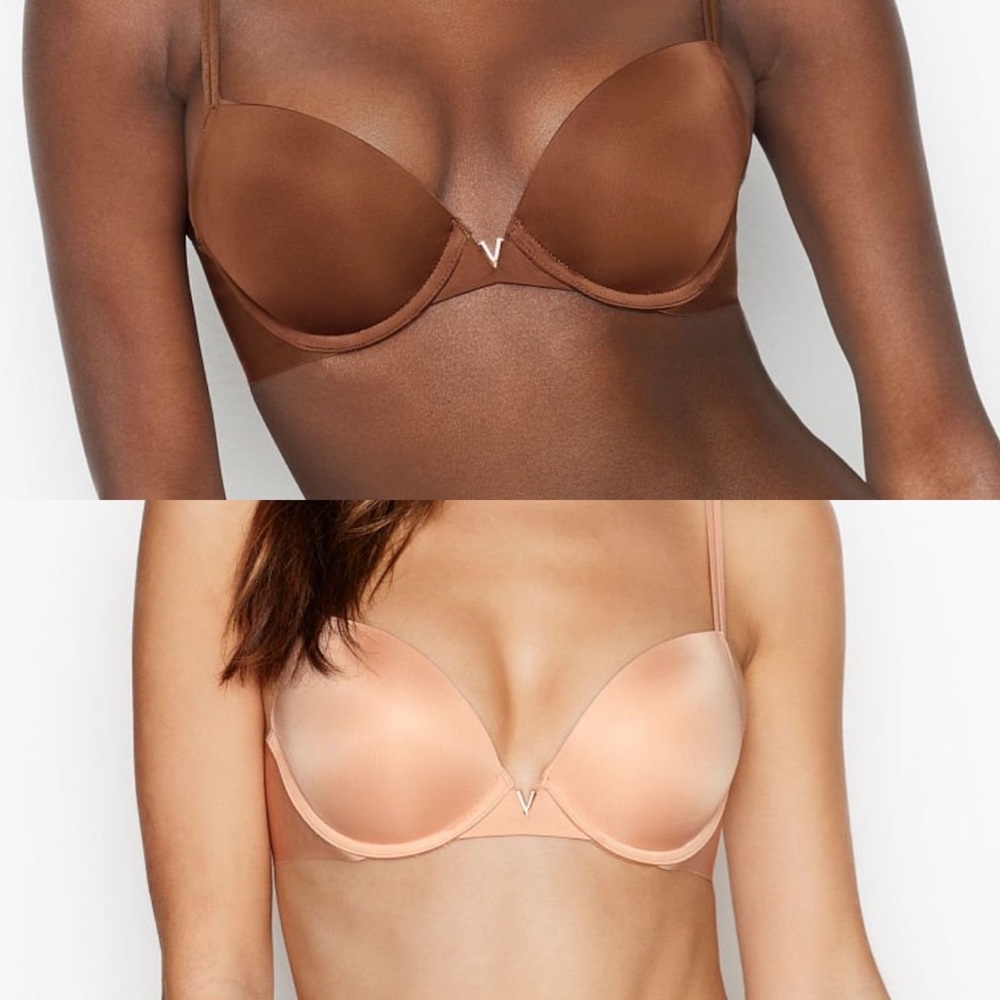 VS NWT Sexy Illusions Push Up Bundle 32D